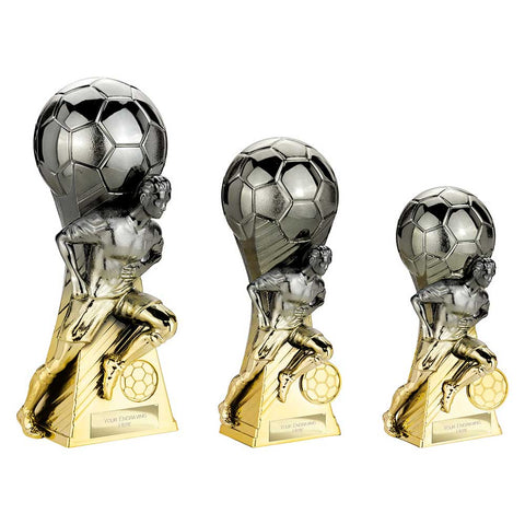 Trailblazer Football Heavyweight Male - Gold|Gunmetal - PA25263