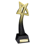 Star Maker Award Gold & Carbon Black -  PA25364