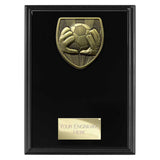Cobra Plaque Football Goal Keeper Award - Black - PL24202