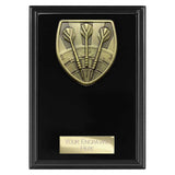 Cobra Plaque Darts Award - Black - PL24205