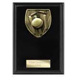 Cobra Plaque Cricket Award - Black - PL24209