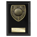 Cobra Plaque Golf Longest Drive Award - Black - PL24212