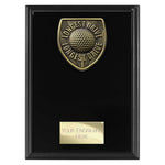 Cobra Plaque Golf Longest Drive Award - Black - PL24212