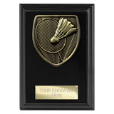 Cobra Plaque Badminton Award -  PL24221