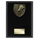 Cobra Plaque Badminton Award -  PL24221