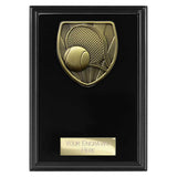Cobra Plaque Tennis Award - Black - PL24222