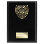 Cobra Plaque Motorsport Piston Award - Black - PL24224
