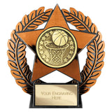 Emperor Star Basketball Plaque - PL25037