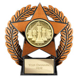 Emperor Star Chess Plaque - PL25040