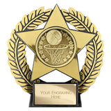 Emperor Star Netball Plaque - PL25070