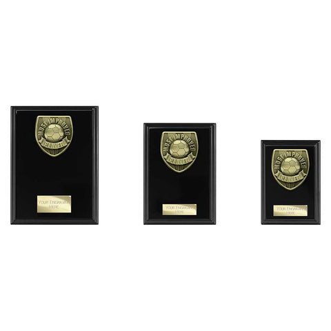 Cobra Plaque Most Improved Player Award - Black - PL25107