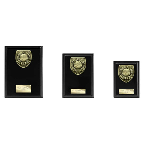 Cobra Plaque Managers Player Award - Black - PL25109