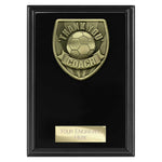 Cobra Plaque Thank you Coach Award - Black - PL25112