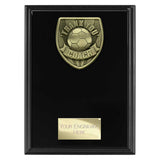 Cobra Plaque Thank you Coach Award - Black - PL25112