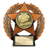 Emperor Star Happy Birthday Plaque - PL25165