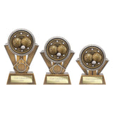 Apex Ikon Lawn Bowls Award Gold & Silver -  PM24162