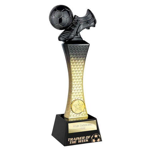 Raider Football Trainer of Week Award - Black|Gold - PM25498