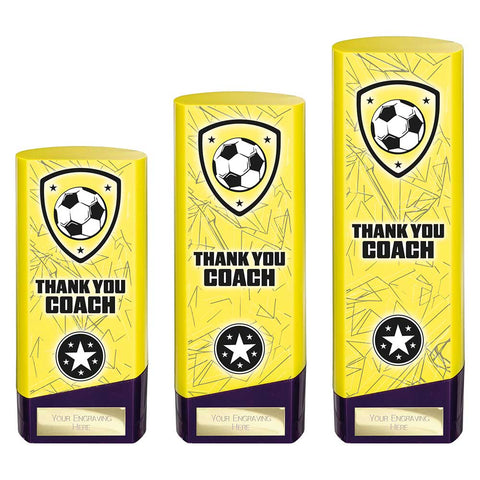 Prime Heavyweight Thank You Coach - Purple|Yellow - PQ25439