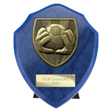 Cobra Shield Football Goal Keeper Award - Blue - PS24202