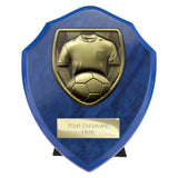 Cobra Shield Football Shirt & Ball Award - Blue - PS24206
