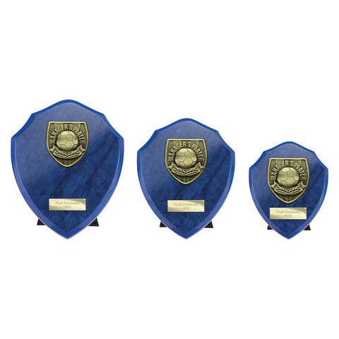Cobra Shield Managers Player Award - Blue - PS25109