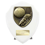 Cobra Shield Football Boot & Ball Award - White - PT24195