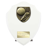 Cobra Shield Football Boot & Ball Award - White - PT24195