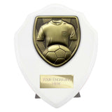 Cobra Shield Football Shirt & Ball Award - White - PT24206