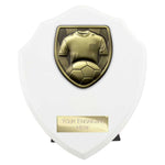 Cobra Shield Football Shirt & Ball Award - White - PT24206