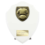 Cobra Shield Football Shirt & Ball Award - White - PT24206