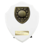 Cobra Shield Golf Award - White - PT24210