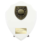 Cobra Shield Golf Award - White - PT24210