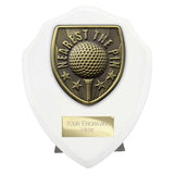 Cobra Shield Golf Nearest the Pin Award - White - PT24211