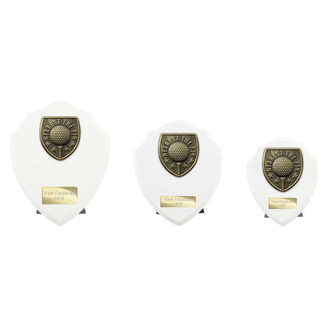 Cobra Shield Golf Nearest the Pin Award - White - PT24211