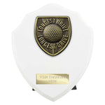 Cobra Shield Golf Longest Drive Award - White - PT24212