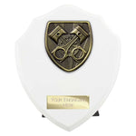 Cobra Shield Motorsport Piston Award - White - PT24224