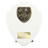 Cobra Shield Motorsport Piston Award - White - PT24224