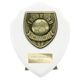 Cobra Shield Thank you Coach Award - White - PT25112