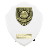 Cobra Shield Thank you Coach Award - White - PT25112