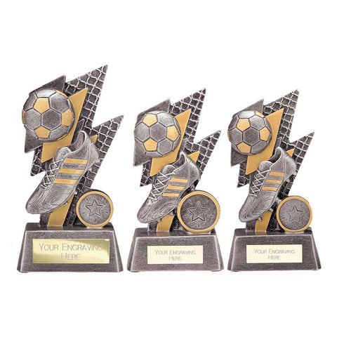Strike Bolt Football Award - Gold|Silver - RF25082