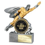 Superhero Resin Male Award - Gold|Silver - RF25102