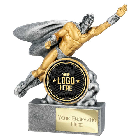 Superhero Resin Male Award - Gold|Silver - RF25102