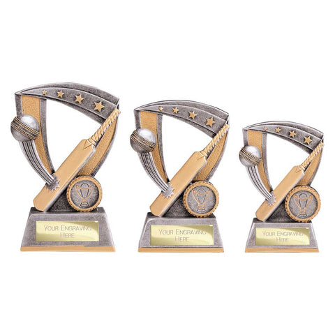 Optimum Cricket Resin Award - Gold|Silver - RF25126