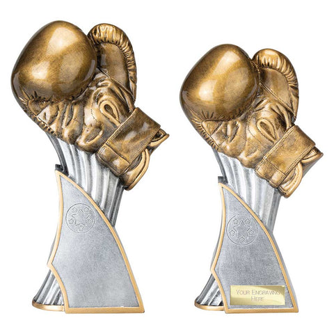 Total KO Resin Award Antique Silver - Silver - RF25134