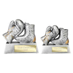 Power Boxing Resin Award Antique Silver -  RF25135