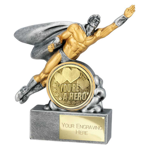 Hero Male You're a Hero Award - Silver - RM25365