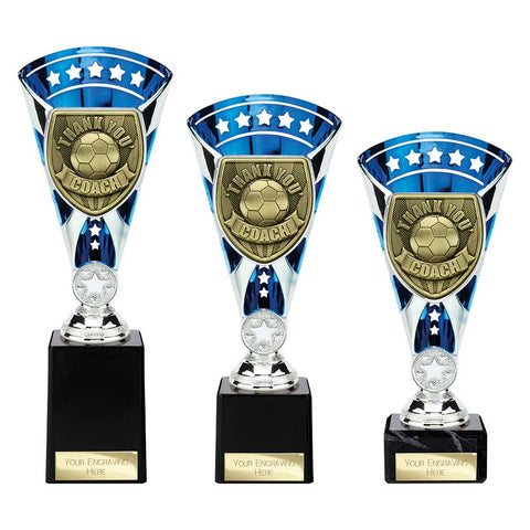 Cobra Star Cup Thank you Coach - Blue|Silver - TB25112