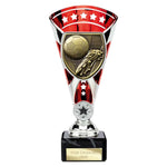 Cobra Star Cup Football Boot & Ball - Red|Silver - TD24195