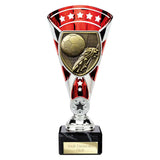 Cobra Star Cup Football Boot & Ball - Red|Silver - TD24195