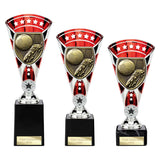 Cobra Star Cup Football Boot & Ball - Red|Silver - TD24195